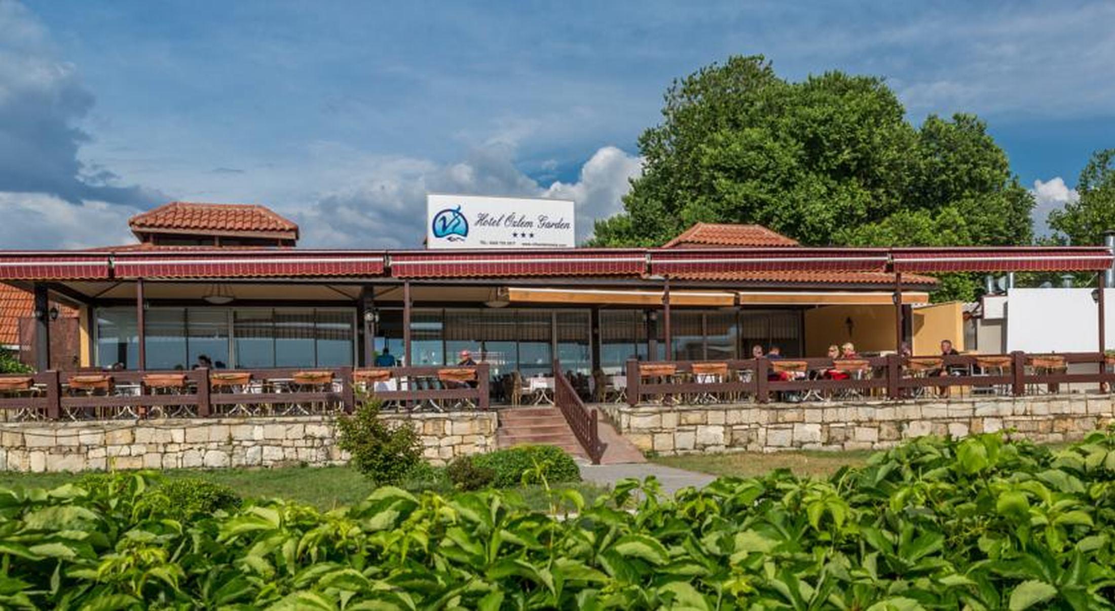 Ozlem Garden Hotel Side Exterior foto
